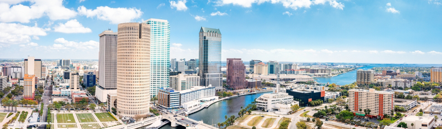 skyline of Tampa