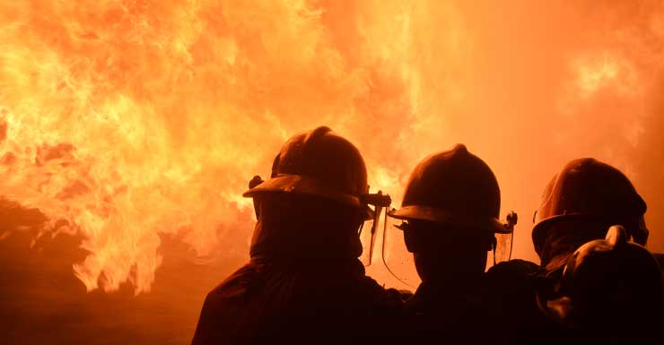 Fire erupts inside storage unit in Central Broward