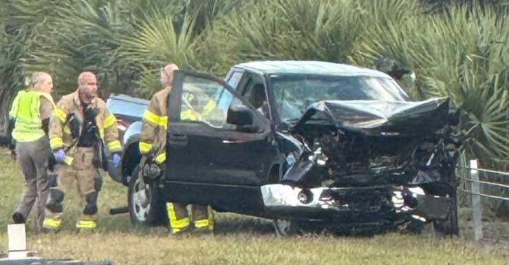 Turnpike in Palm Beach Gardens closed after crash with patrol car