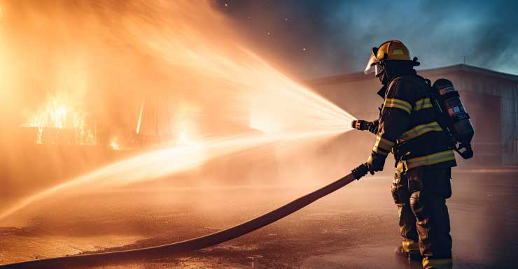 Adult, children and dog escape San Carlos Park fire