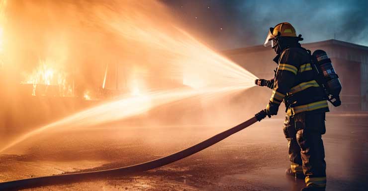 Crews battle storage facility fire in Aventura