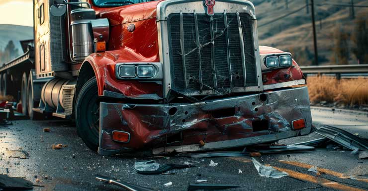 Driver dies, passenger hurt after sedan rear-ends tractor-trailer in Orange County, FHP says