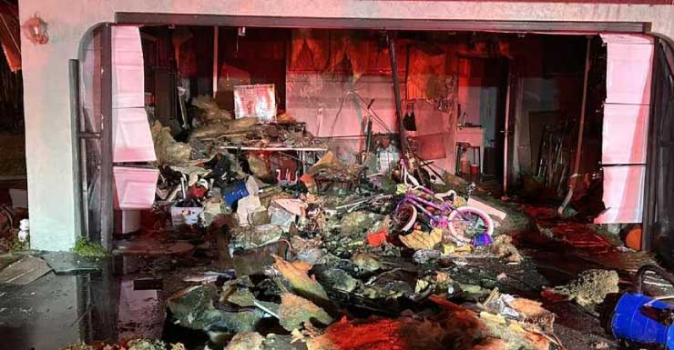 Englewood garage fire started due to electrical issue