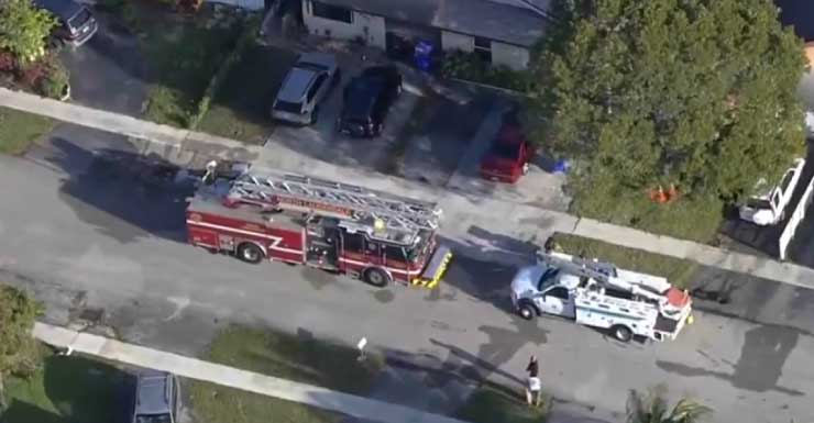 Family displaced after North Lauderdale home catches fire