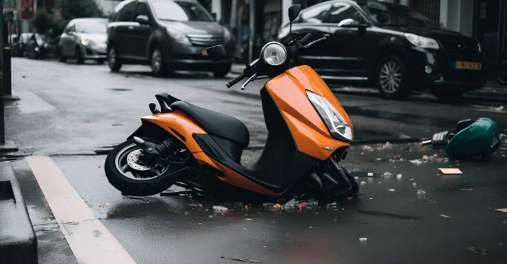 Jacksonville man riding motorized scooter dies after being hit by truck in Clay County