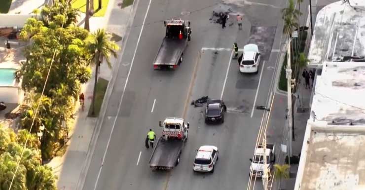 Several hospitalized following multi-vehicle crash in Fort Lauderdale