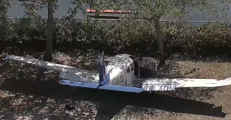 Small plane crash lands near South Florida elementary school
