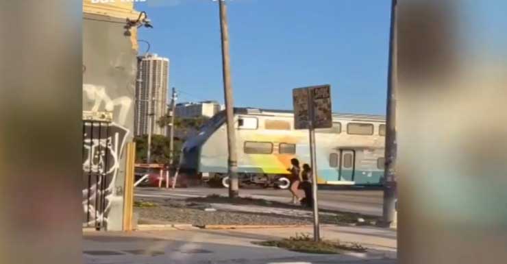 Tri-Rail train crashes into three-wheeler in Miami; no injuries reported