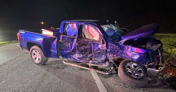 Two injured in T-bone crash in Escambia County