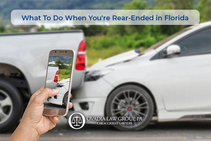 What To Do When You're Rear-Ended in Florida