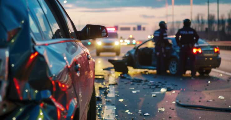 35-year-old woman dies in car crash after being cut off in St. Johns County: Florida Highway Patrol.