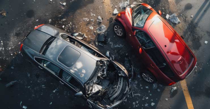 Four killed in fiery two-car crash, investigation underway