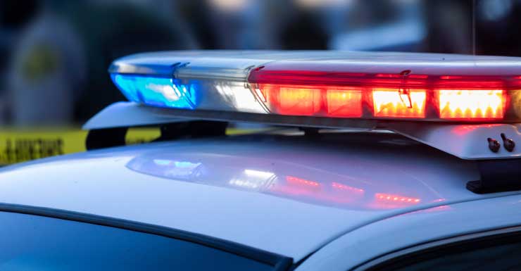 West Palm Beach officer taken to hospital after SUV strikes patrol car in hit-and-run