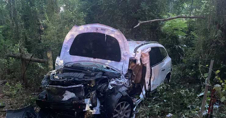 1 person in hospital after crash on I-75 in Alachua County