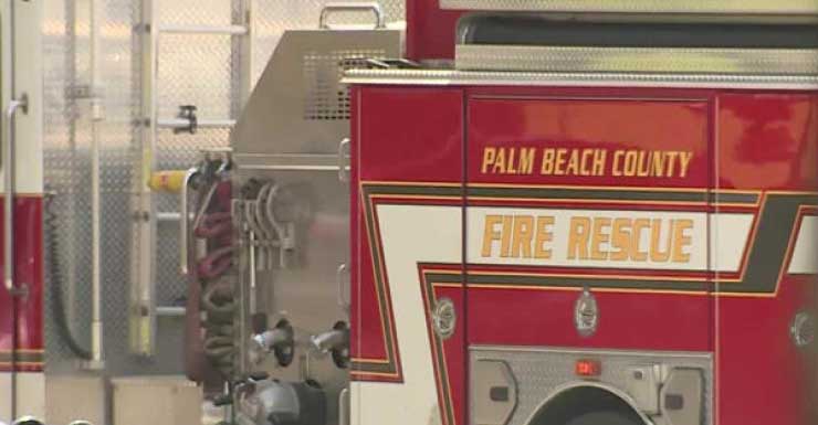 1 taken to hospital after house fire in Boca Raton