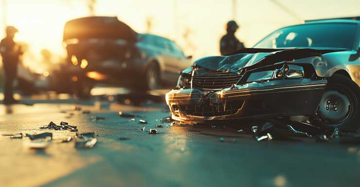 2 injured after vehicle collides with light pole during crash in Collier County