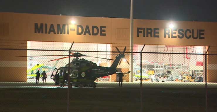 2 rescued after small plane crashes in Everglades near Homestead airport