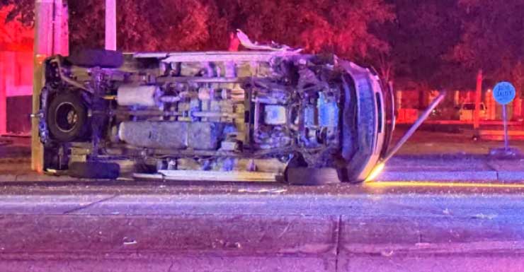 300+ without power after car crashes into utility pole