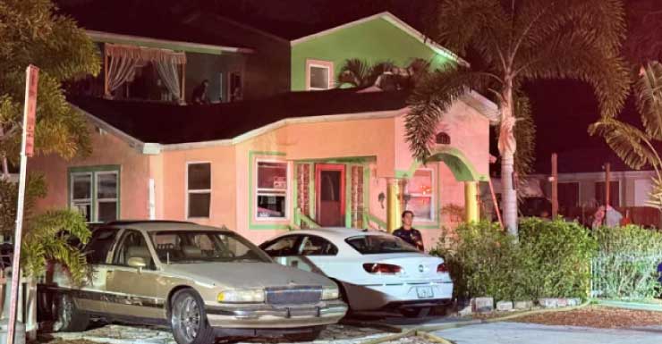 9 people displaced after Clearwater home catches fire