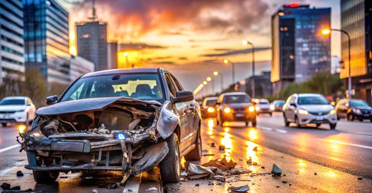 Crash with injuries snarls traffic on I-95 North in West Palm Beach