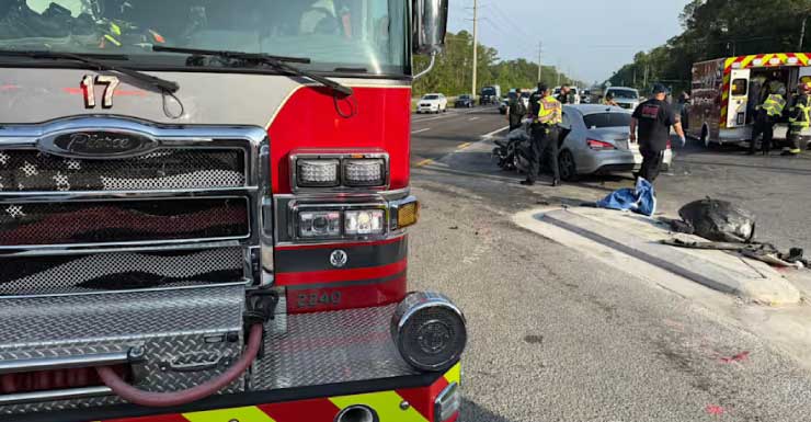 Deadly crash at U.S. 1 north and Pine Island Road: Florida Highway Patrol.