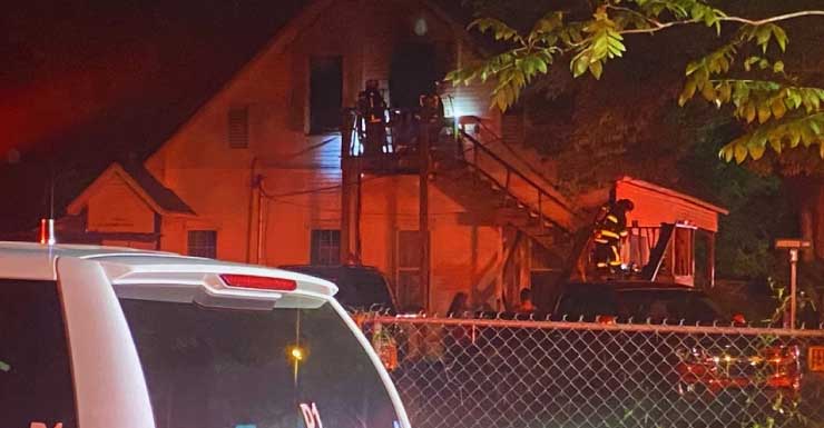 Fire at Escambia County apartment building displaces 11 occupants