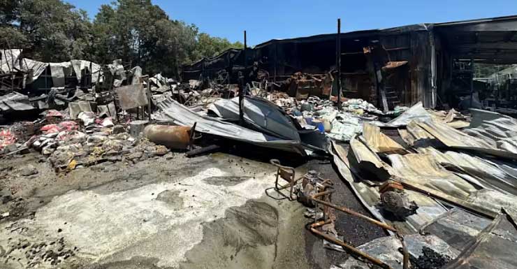 It’s very emotional’: New images show aftermath of fire at Hagan Ace Hardware store in Orange Park