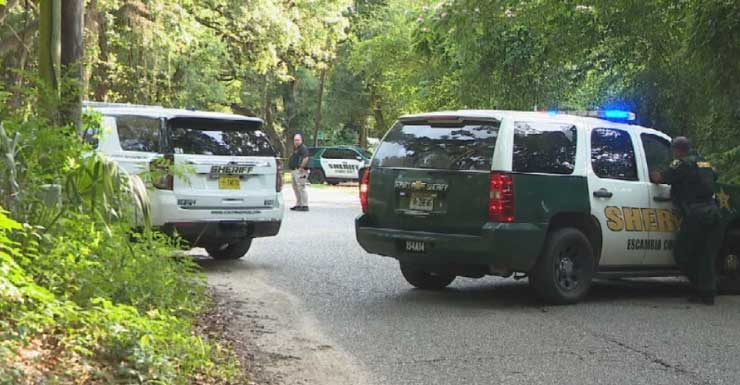 Man found shot dead outside Escambia County home