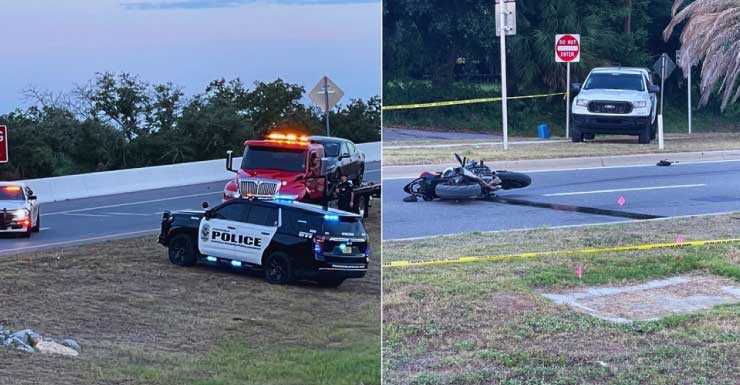 Motorcyclist in serious condition after Downtown Pensacola crash