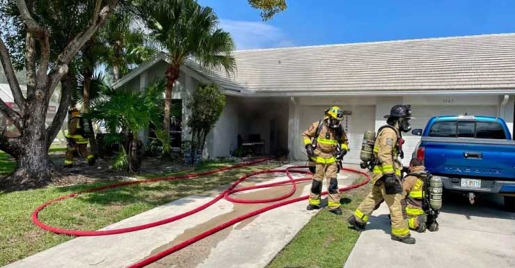 Multiple pets dead after kitchen fire in a Palm City home