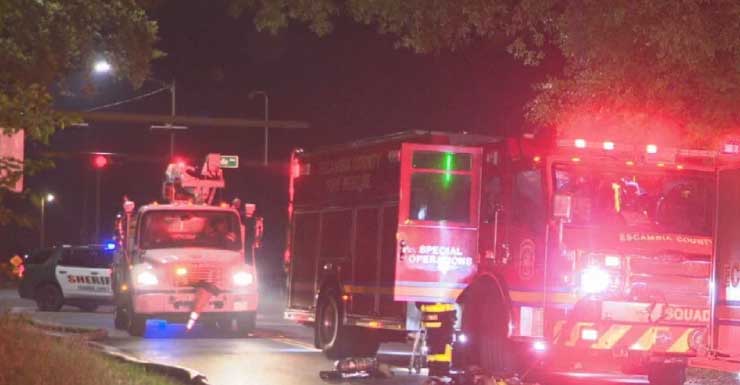 Overnight house fire in Pensacola; investigation into cause still ongoing