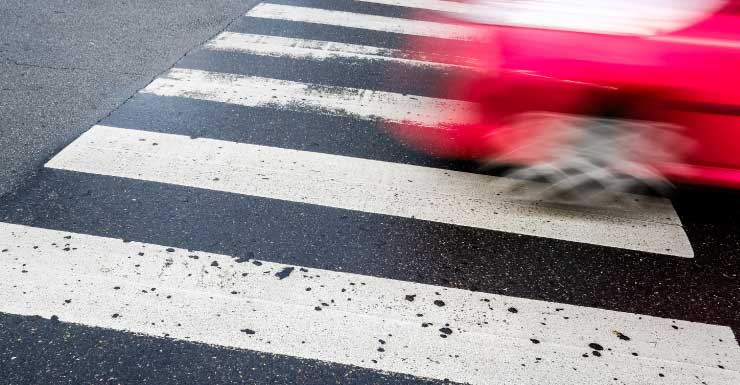 Pedestrian hospitalized after driver hits them, LCSO says