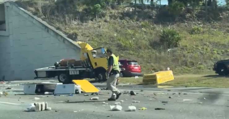 Traffic Alert: All lanes of I-295 North blocked at JTB after deadly crash