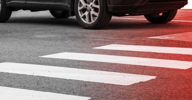 Vehicle crash with pedestrian on Lee Blvd in Lehigh Acres
