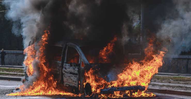 Ambulance catches fire in Belleview, no injuries reported