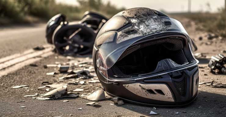 Biker killed in illegal road crossing