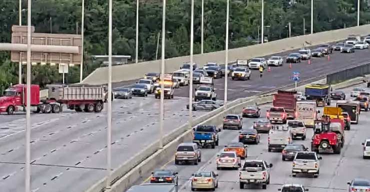 Crashes cause delays on I-275 in Tampa