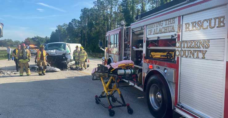 Deadly crash blocks US 301 in Alachua County