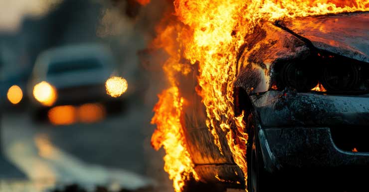 EB lanes on SR 826 in Miami Gardens reopen after car catches on fire