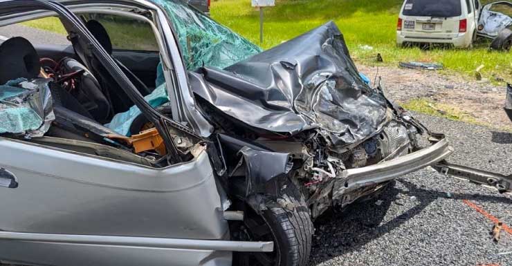 Escambia County crash injures two, investigation underway