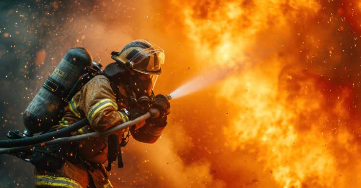 Firefighter injured in Orlando apartment fire