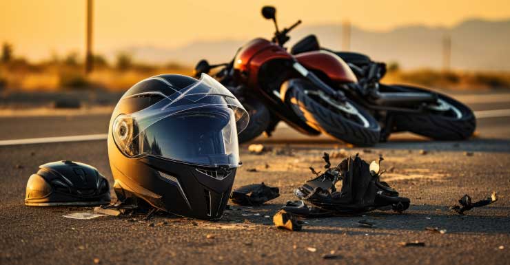 Motorcycle and vehicle collide in early morning WPB crash, one hospitalized