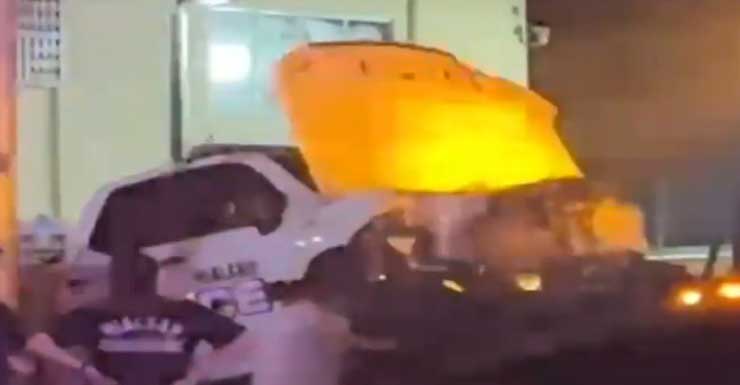 Officer, driver hospitalized following cruiser crash in Hialeah