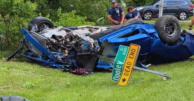 Two hospitalized after vehicle crash on Mobile Highway in Escambia County