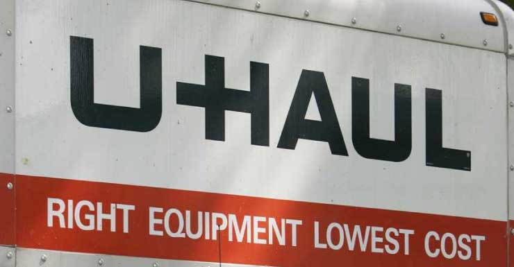 U-Haul crashes into building, injures two in Orange City