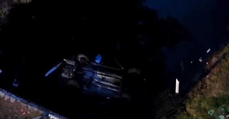 Woman transported in critical condition after vehicle plunges into canal in Lauderhill