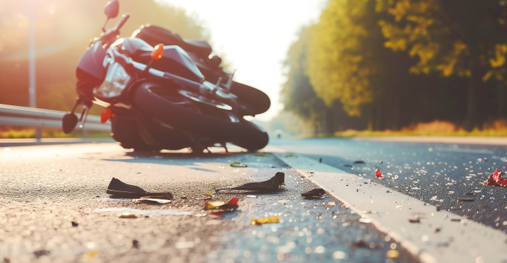 1 person transported after vehicle and motorcycle crash on Tamiami Trail and Sterling Blvd.