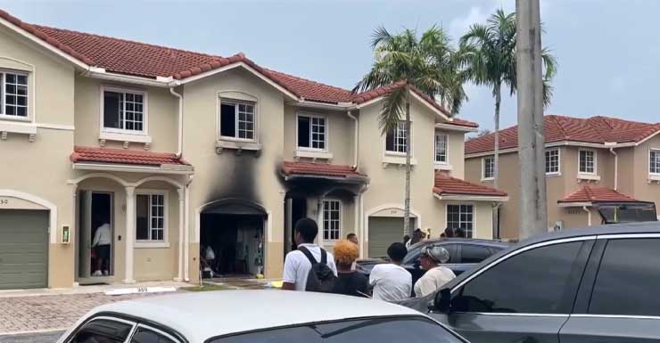3 pets killed after house in Miami Gardens catches on fire