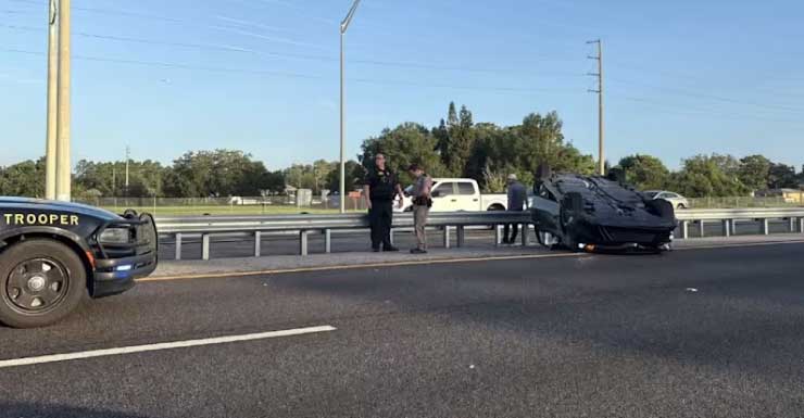 4 vehicles involved in wreck on SR-417 near Curry Ford Road in Orange County