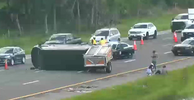 All lanes reopened after serious crash on I-75S in Manatee County